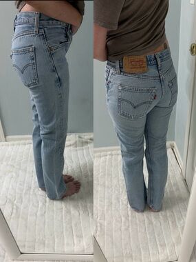 Vintage Levis 501 Jeans Faded Blue 24